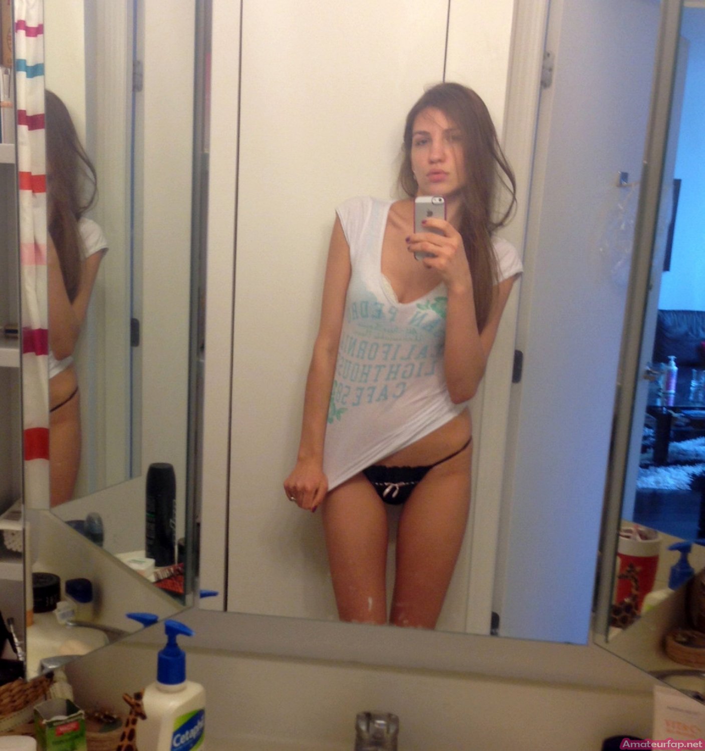 College GF Showing Off Bra and Panties #70v8khWf